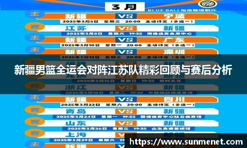 新疆男篮全运会对阵江苏队精彩回顾与赛后分析